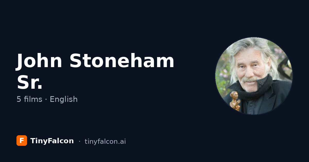 John Stoneham Sr.