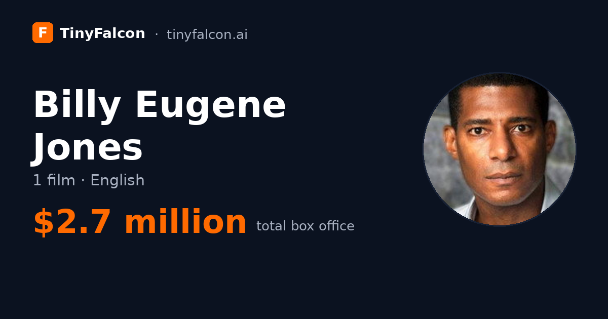 Billy Eugene Jones