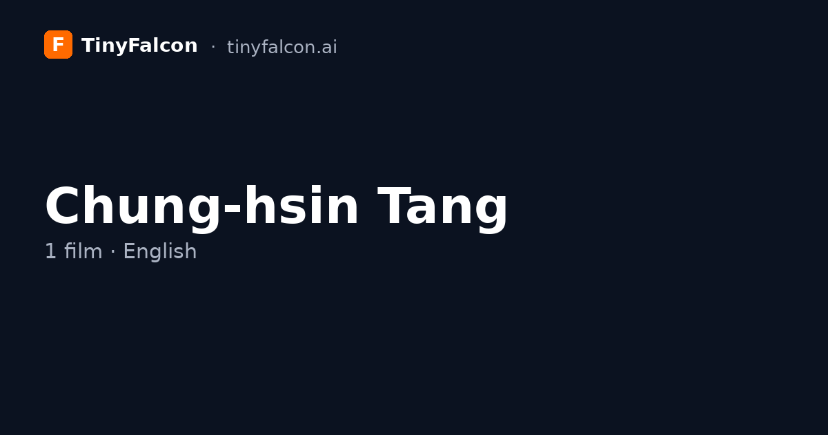 Chung-hsin Tang
