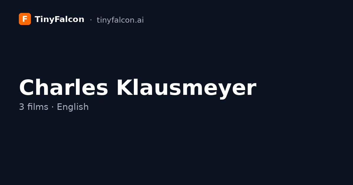 Charles Klausmeyer