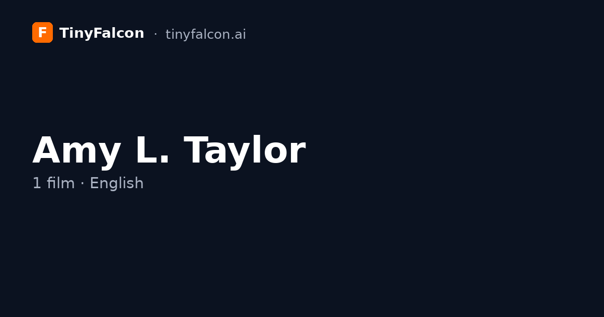 Amy L. Taylor