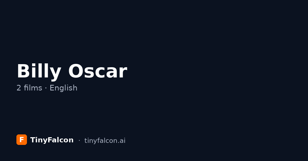 Billy Oscar