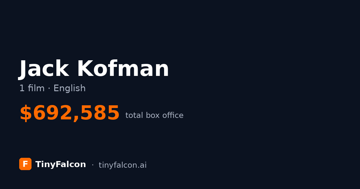 Jack Kofman