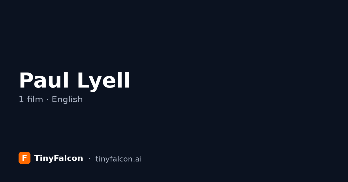 Paul Lyell