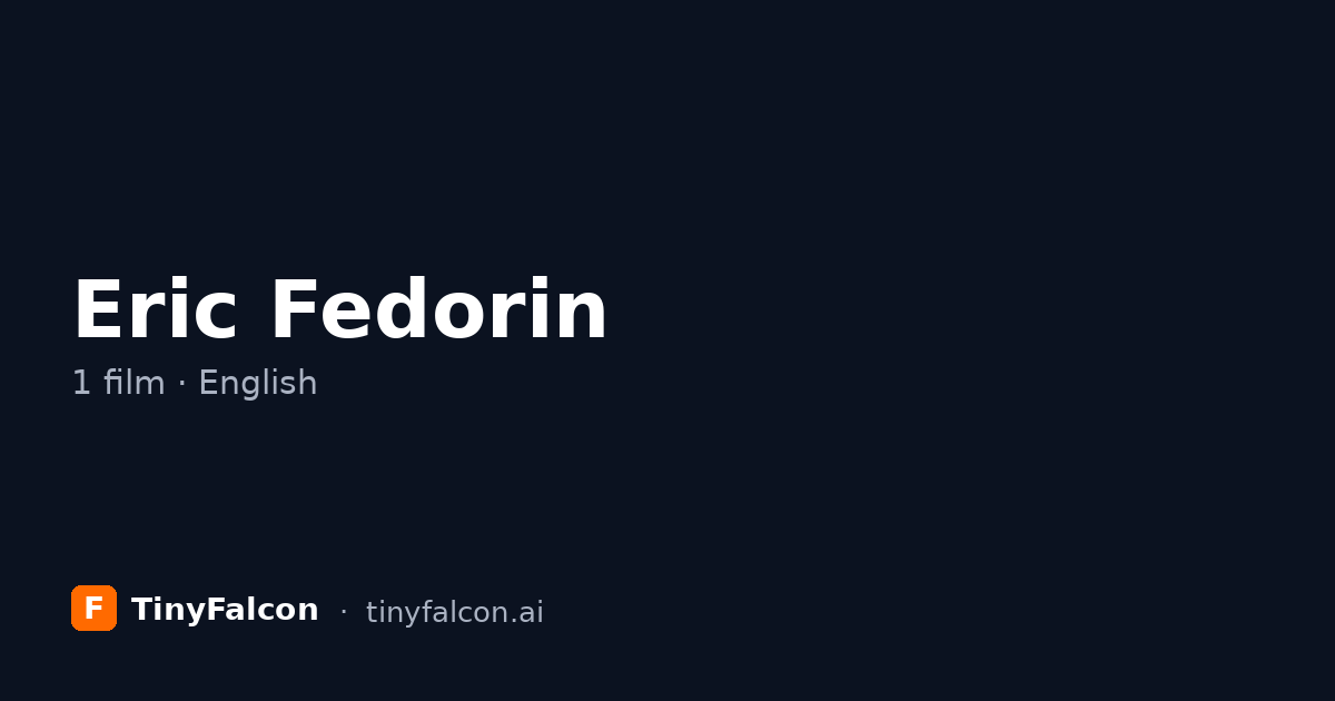 Eric Fedorin