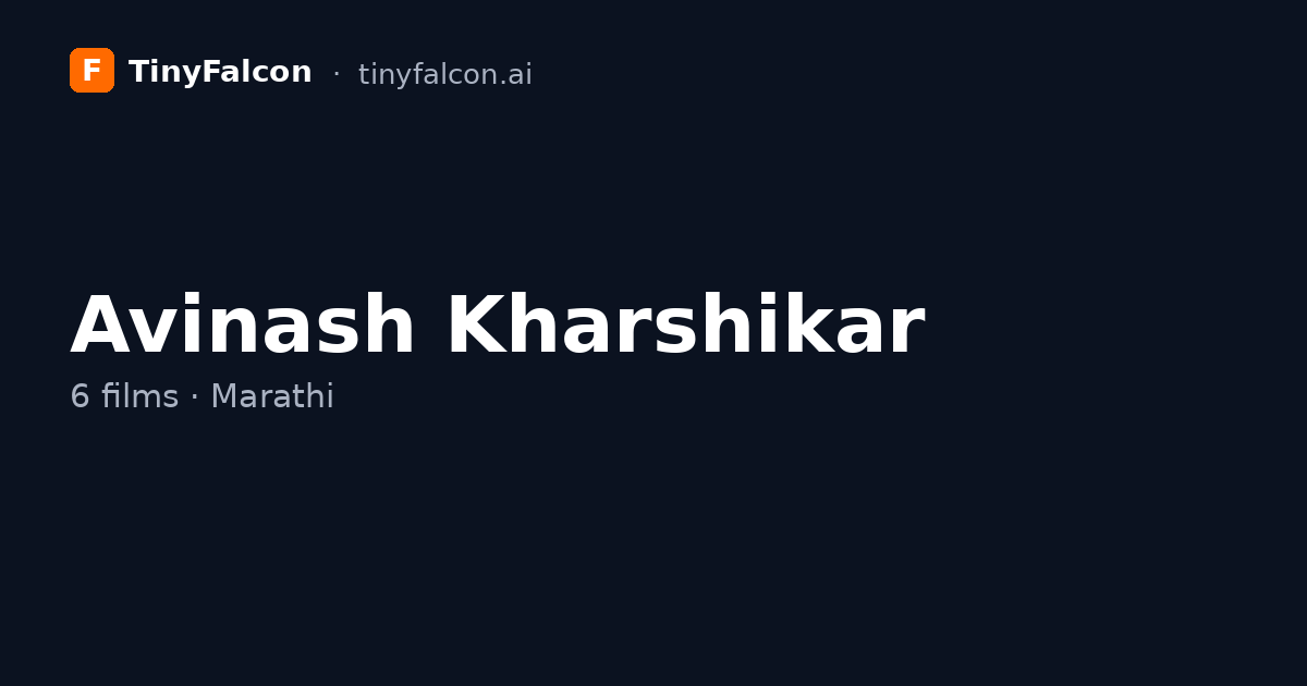 Avinash Kharshikar