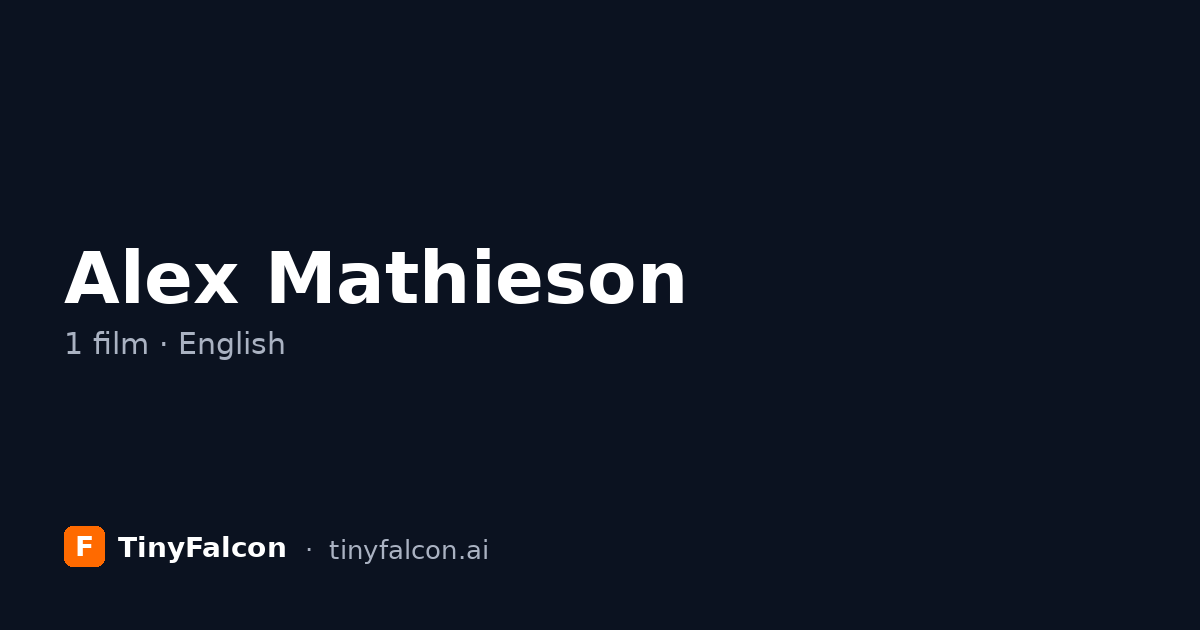 Alex Mathieson