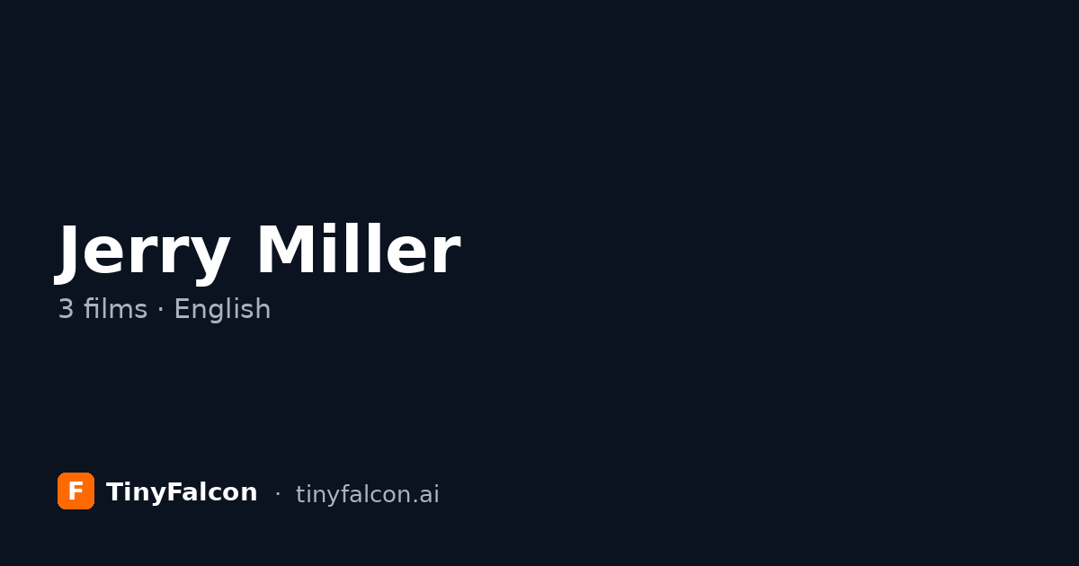 Jerry Miller