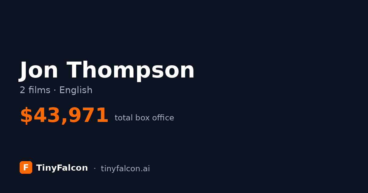 Jon Thompson