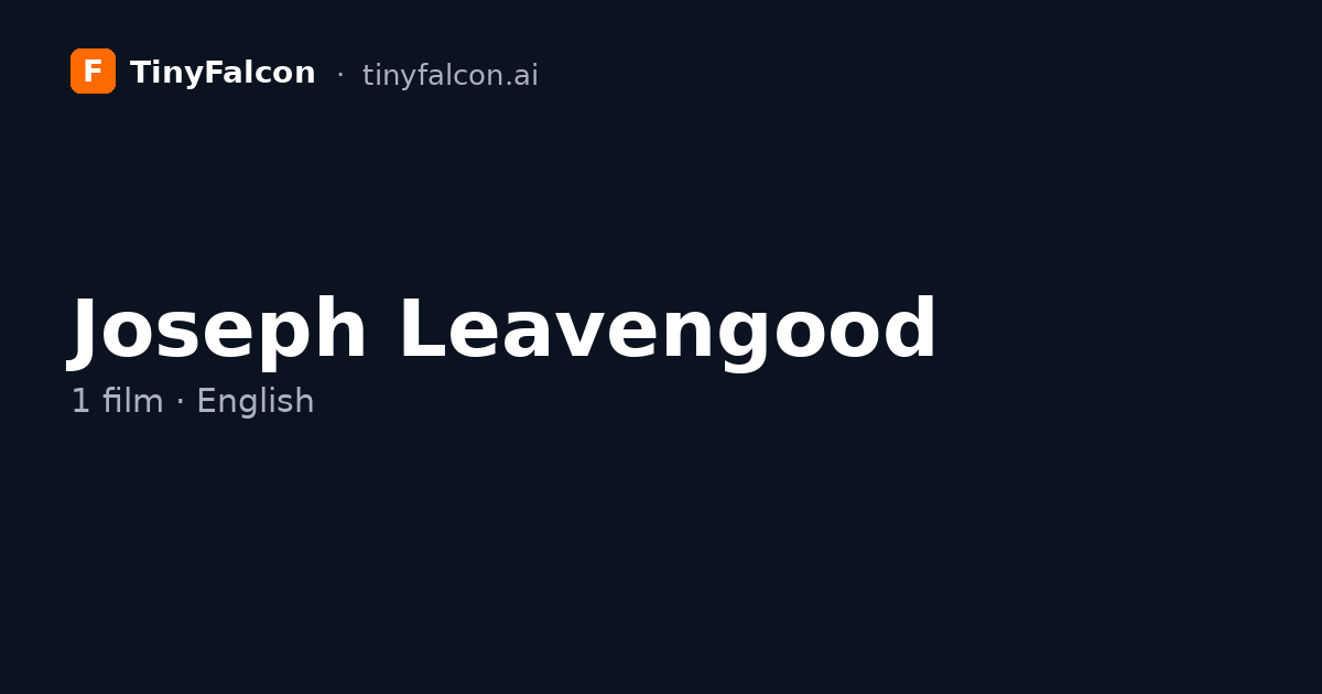 Joseph Leavengood