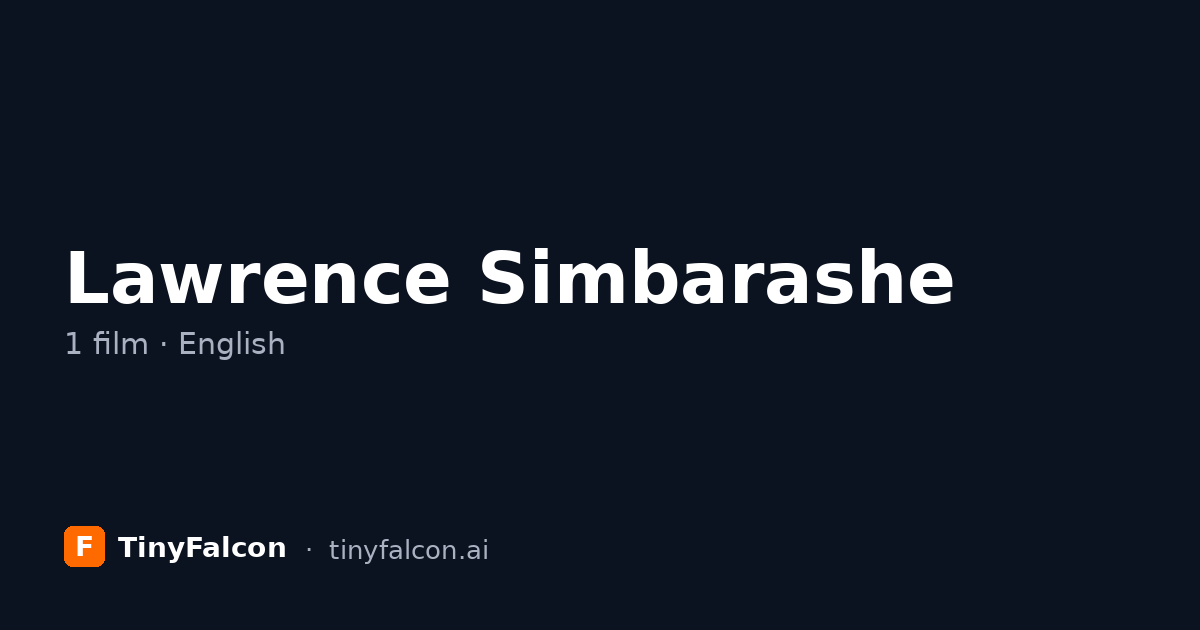 Lawrence Simbarashe
