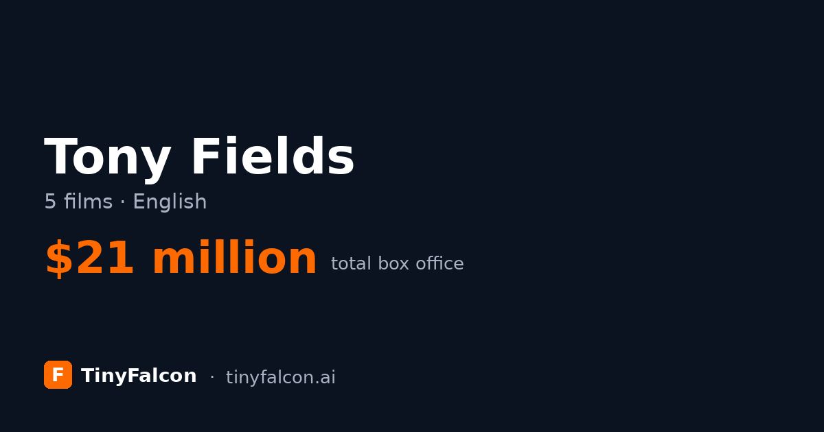 Tony Fields