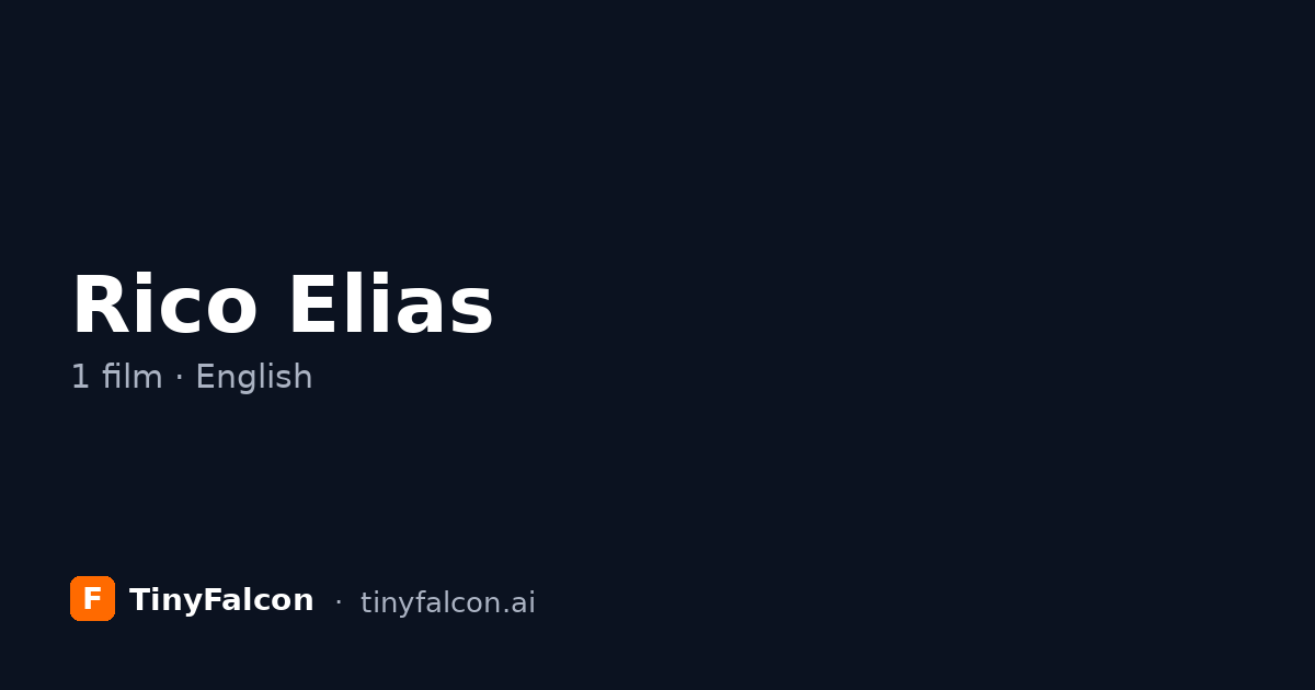 Rico Elias