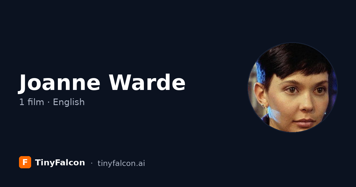 Joanne Warde