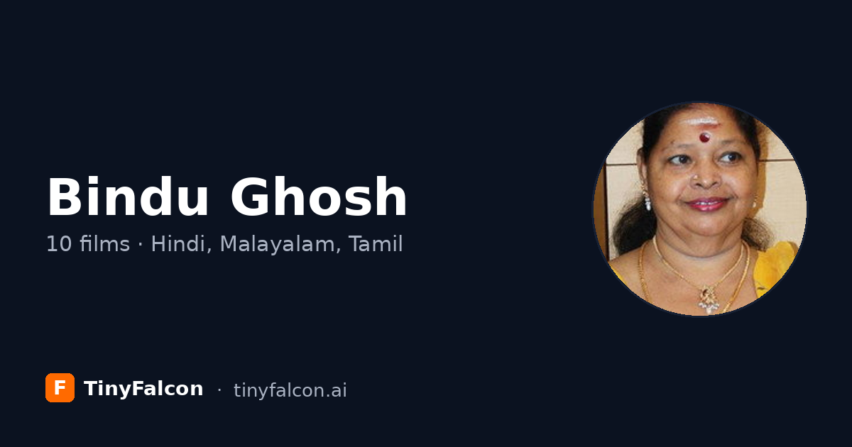 Bindu Ghosh