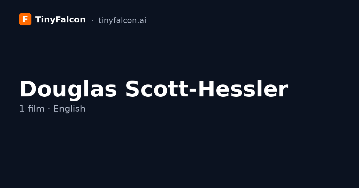 Douglas Scott-Hessler