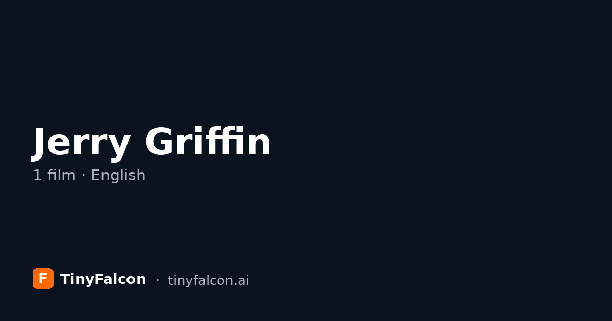 Jerry Griffin