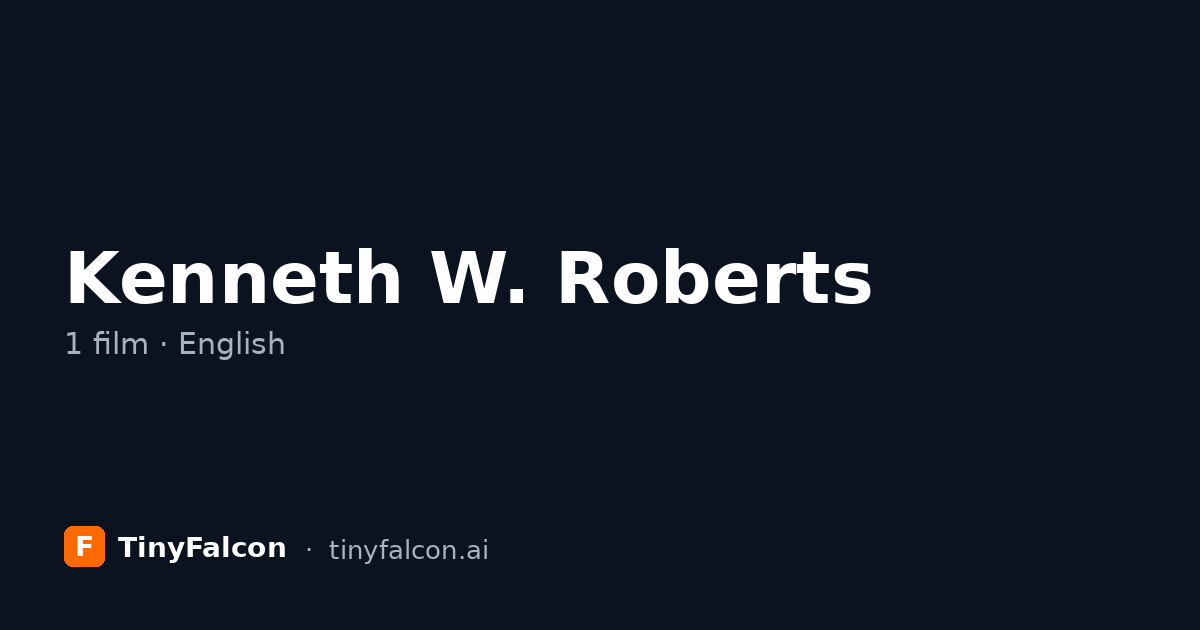 Kenneth W. Roberts