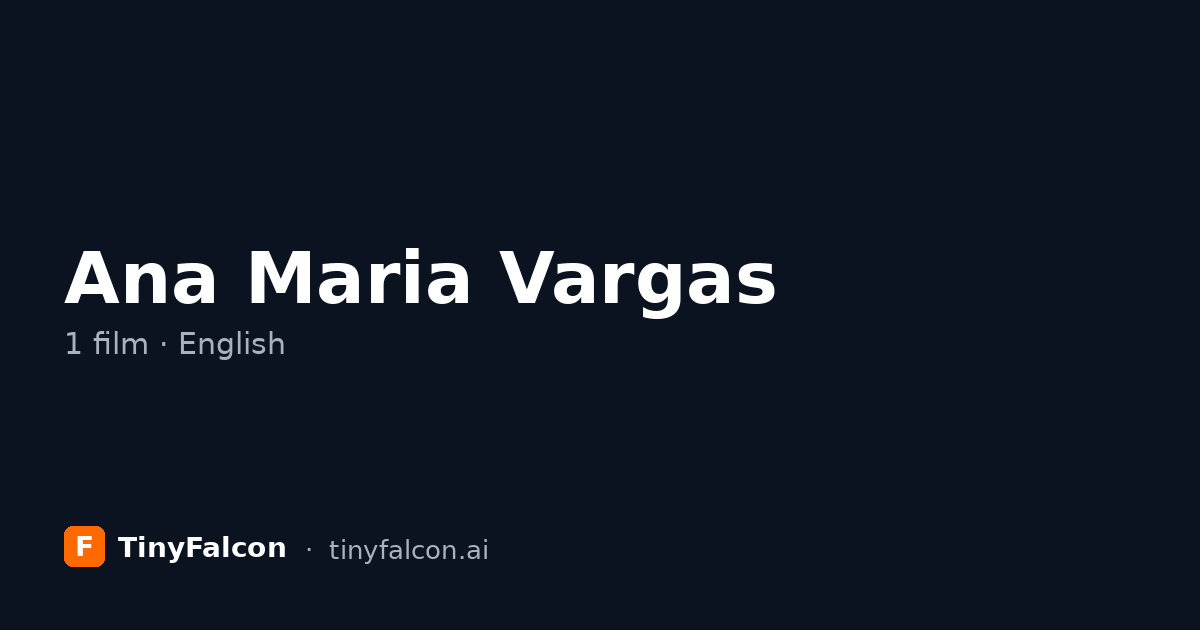 Ana Maria Vargas