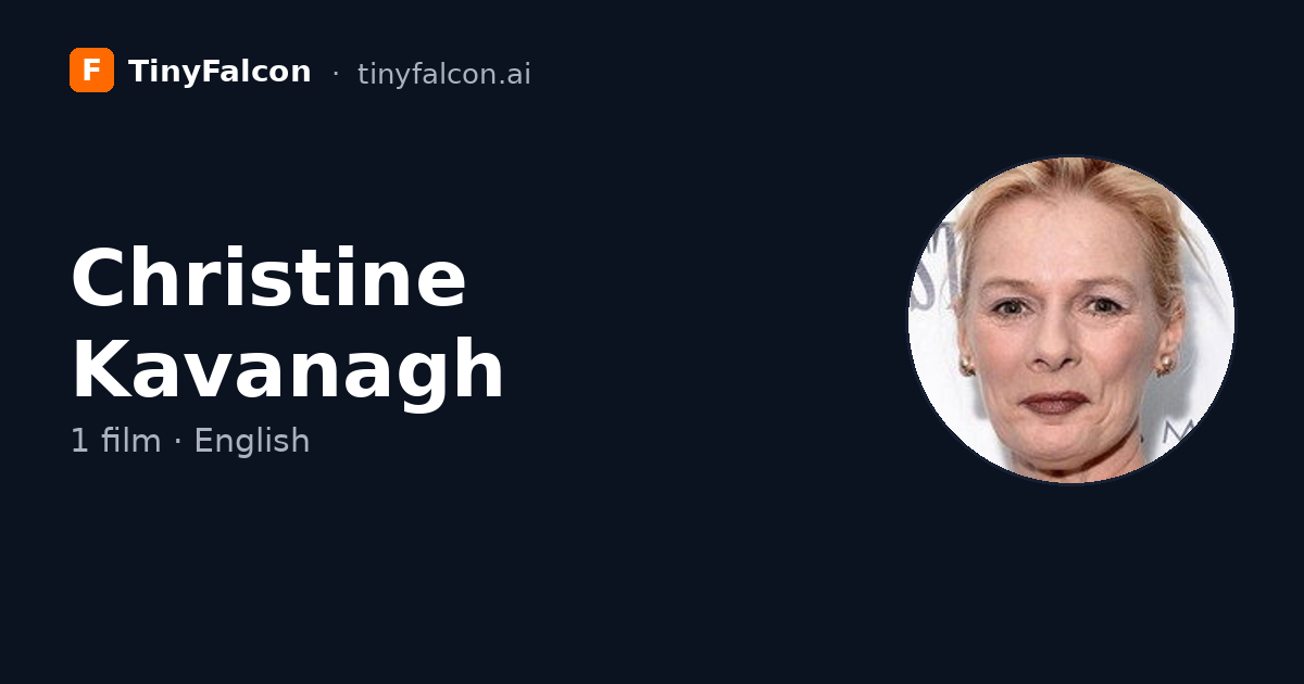 Christine Kavanagh