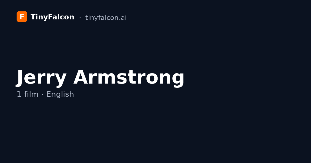 Jerry Armstrong