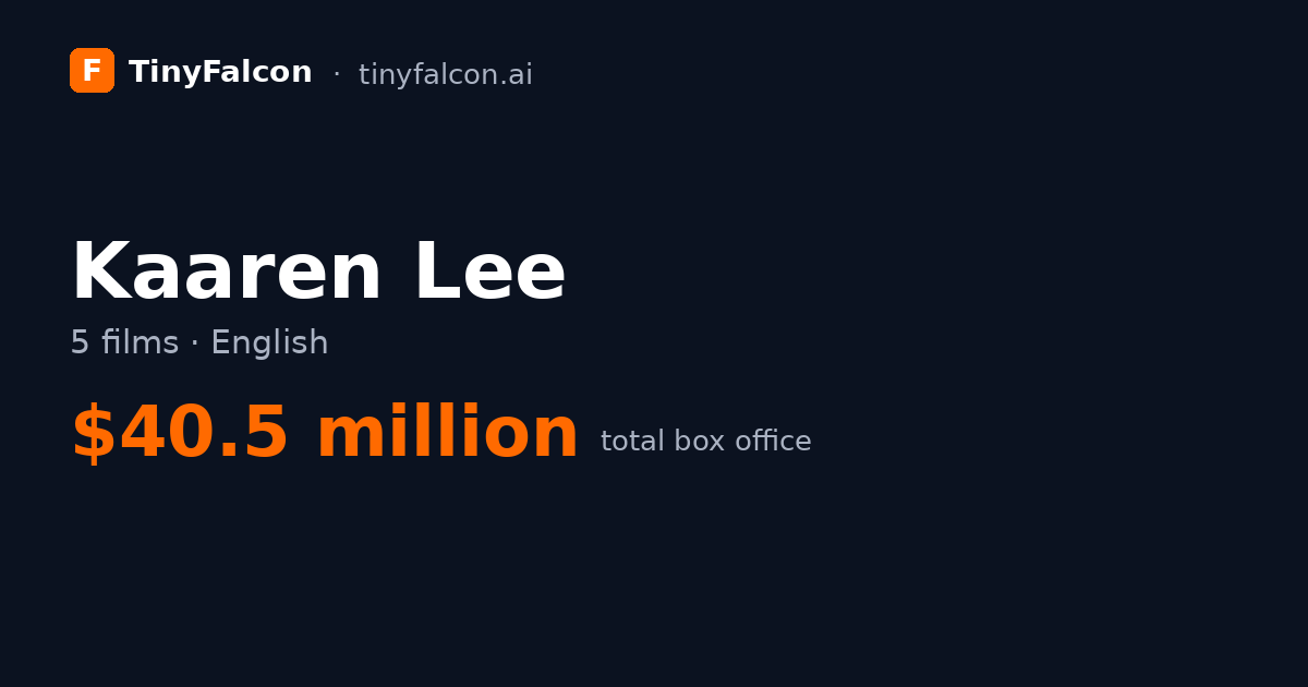 Kaaren Lee