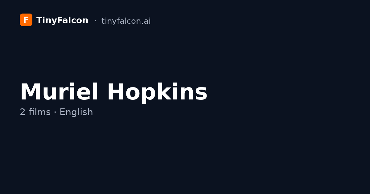 Muriel Hopkins