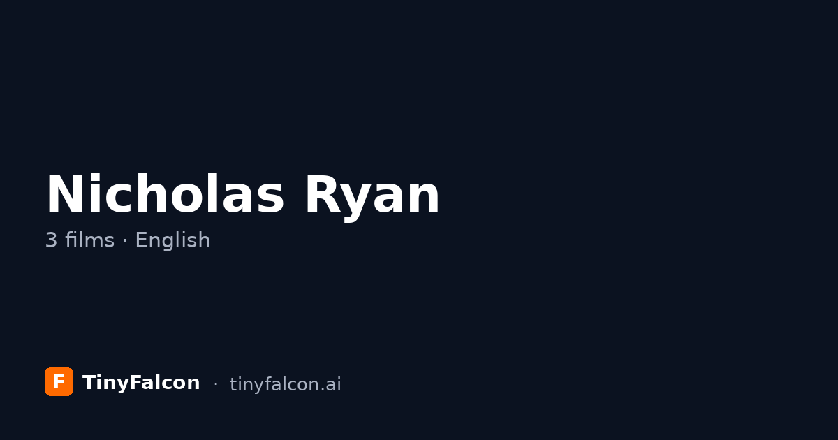 Nicholas Ryan