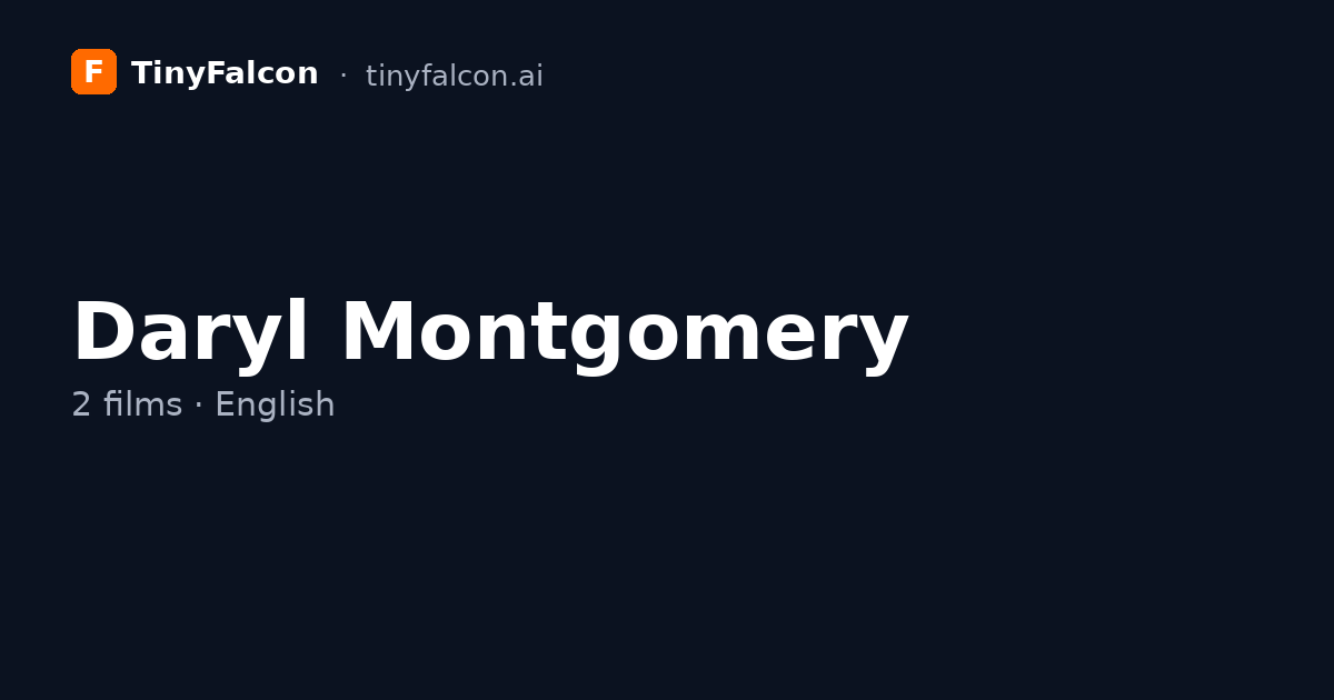 Daryl Montgomery