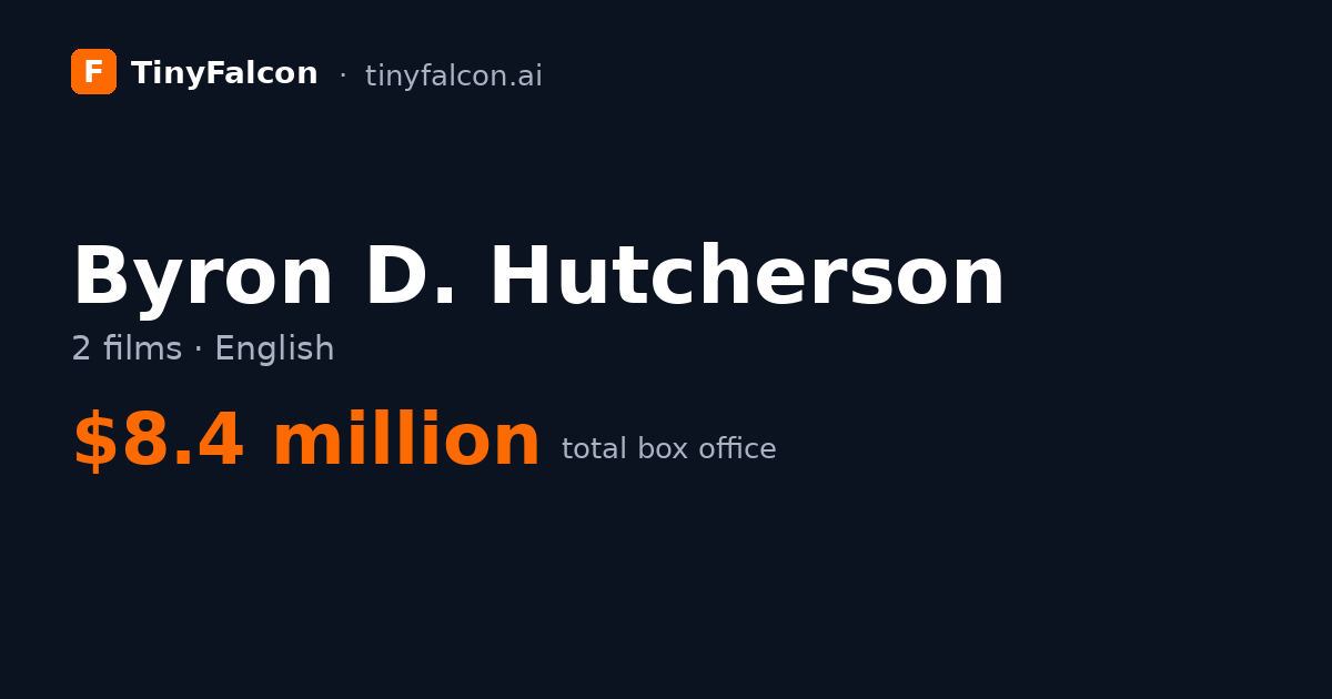Byron D. Hutcherson