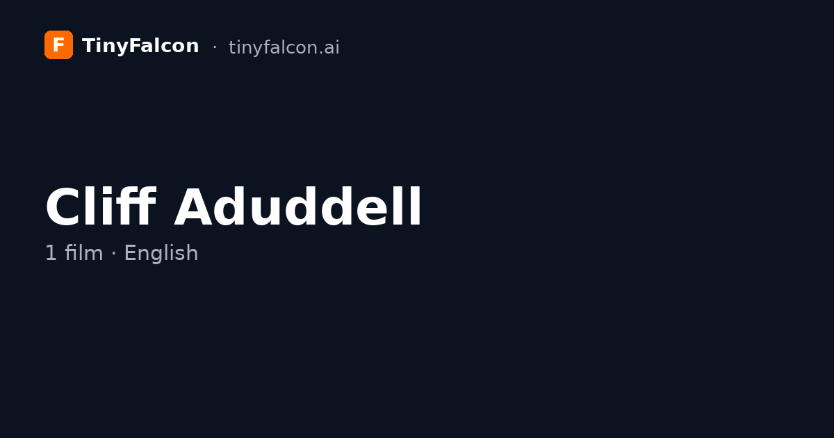 Cliff Aduddell