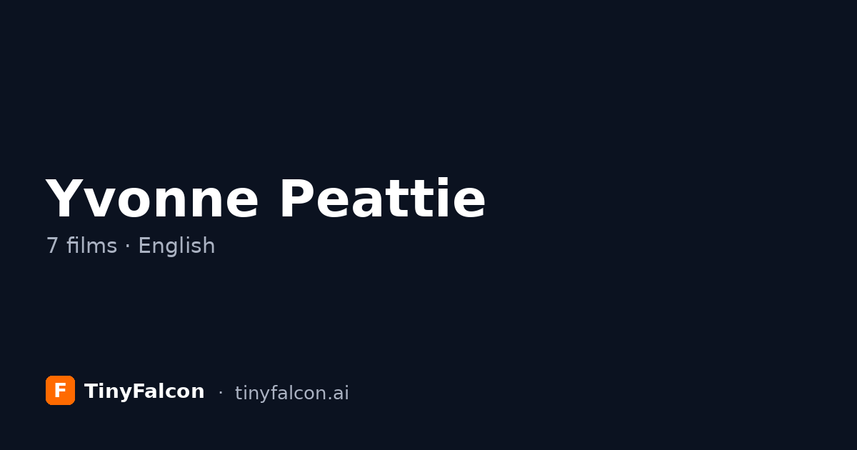 Yvonne Peattie