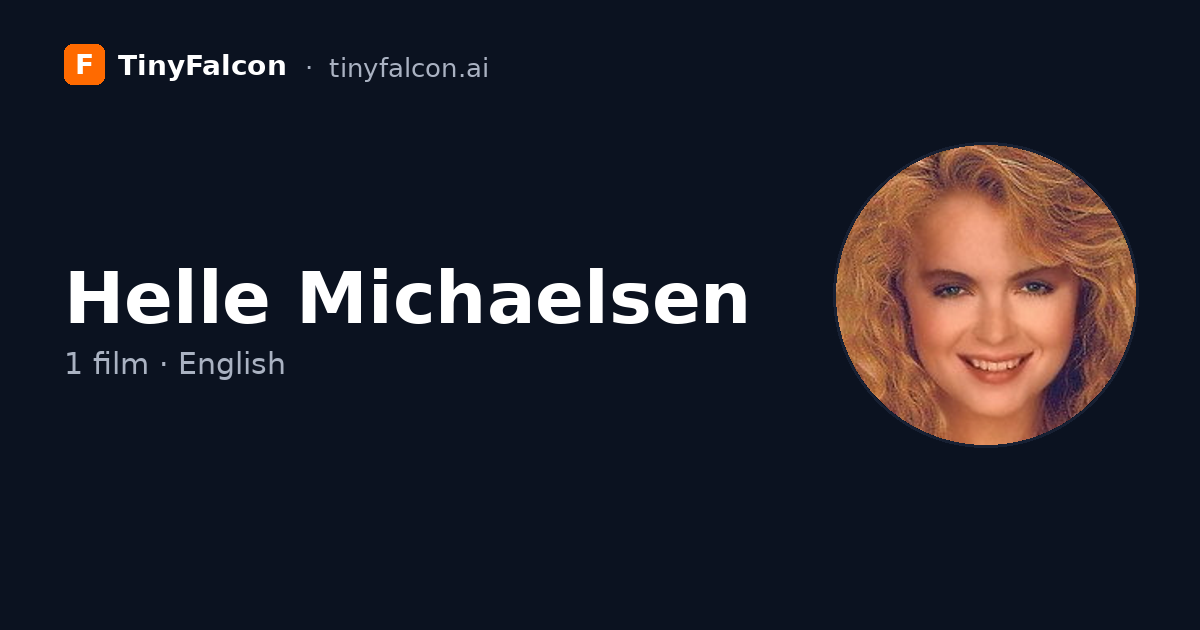 Helle Michaelsen
