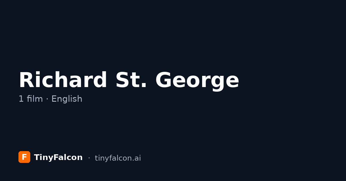 Richard St. George