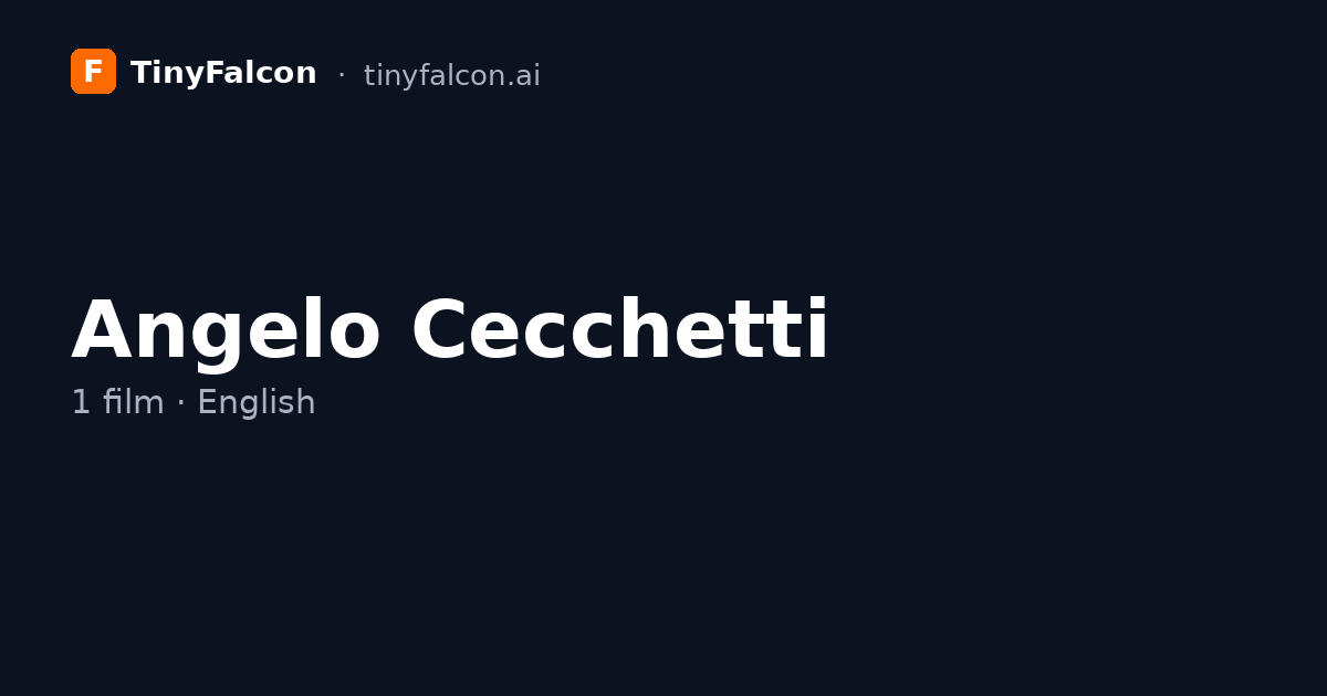 Angelo Cecchetti
