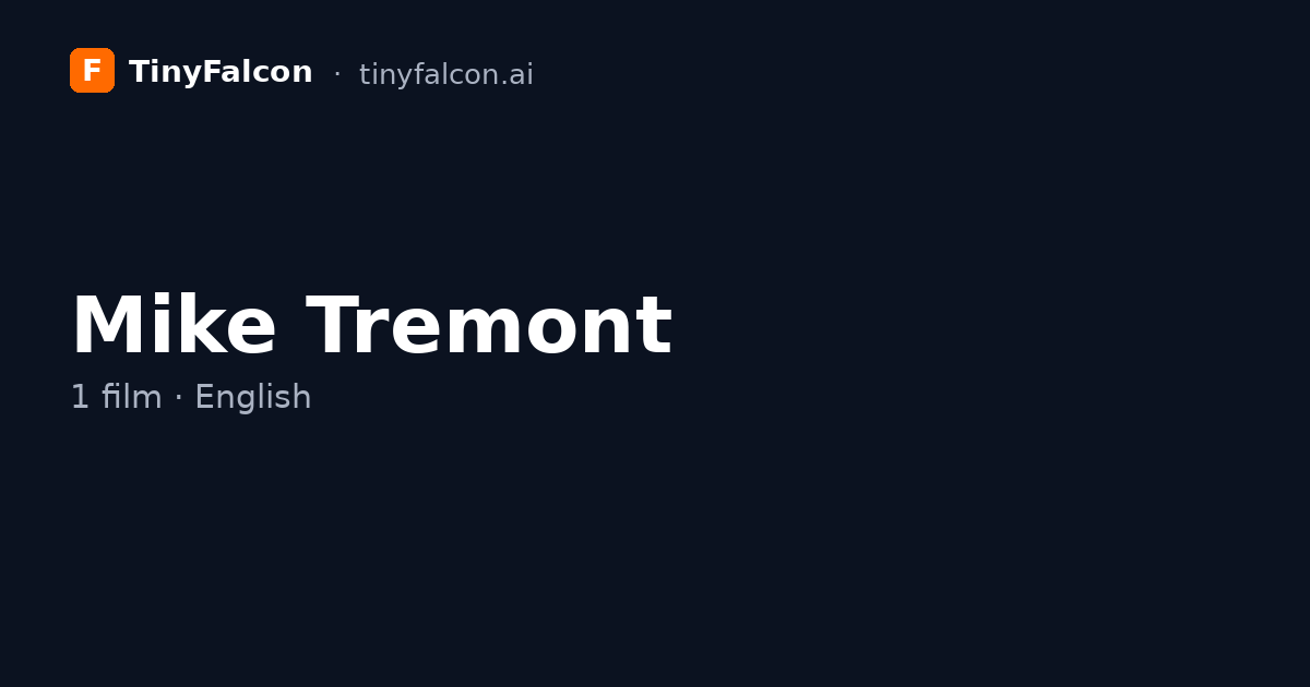 Mike Tremont