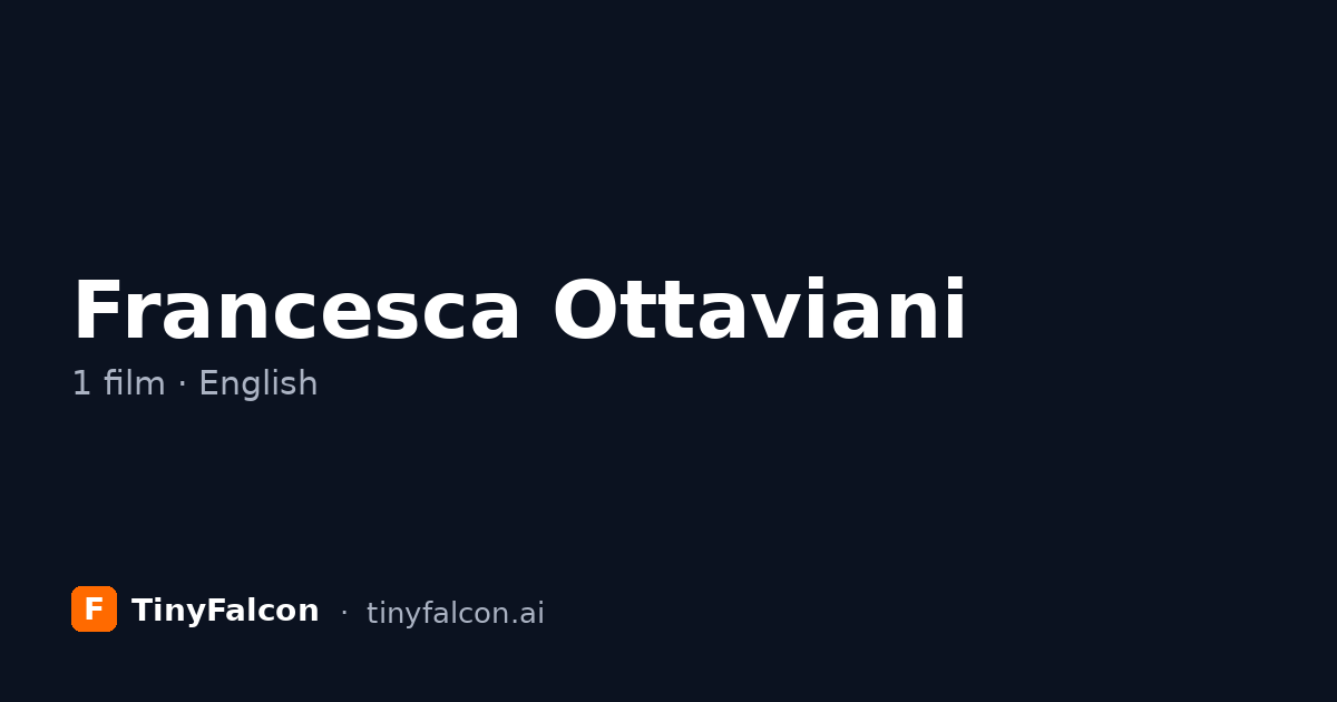 Francesca Ottaviani
