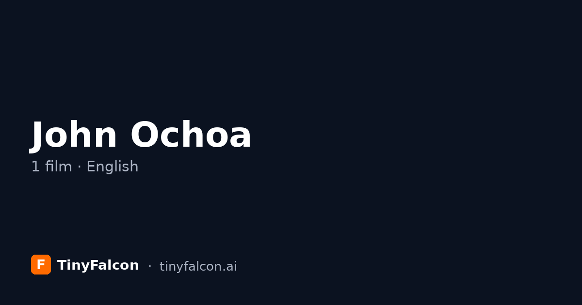 John Ochoa