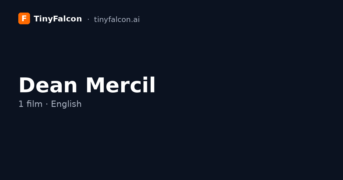 Dean Mercil