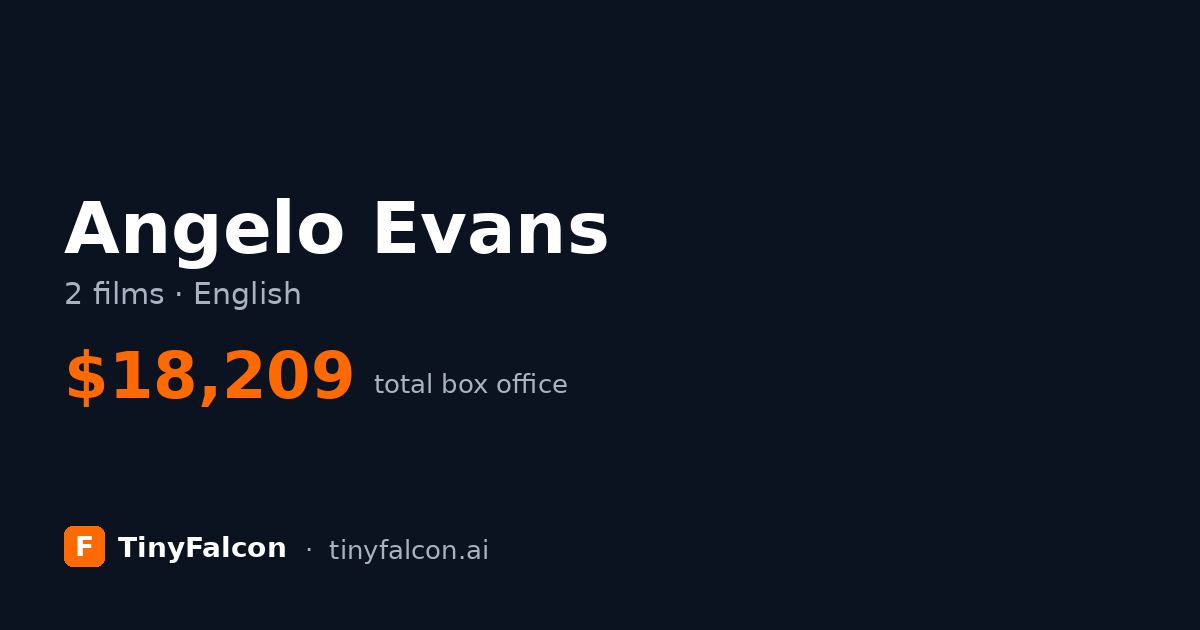 Angelo Evans