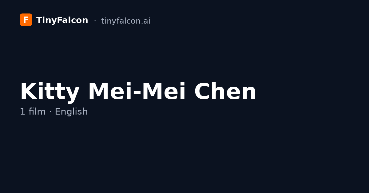 Kitty Mei-Mei Chen