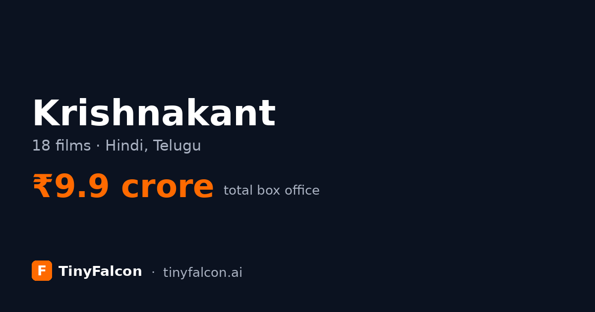 Krishnakant