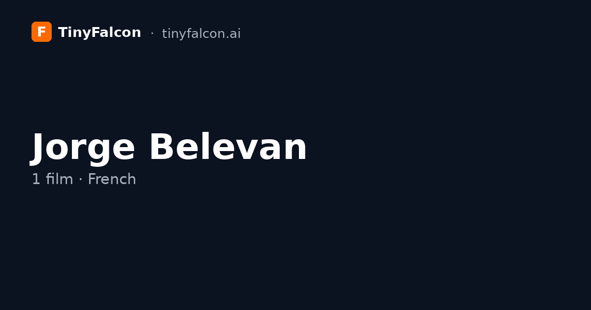 Jorge Belevan