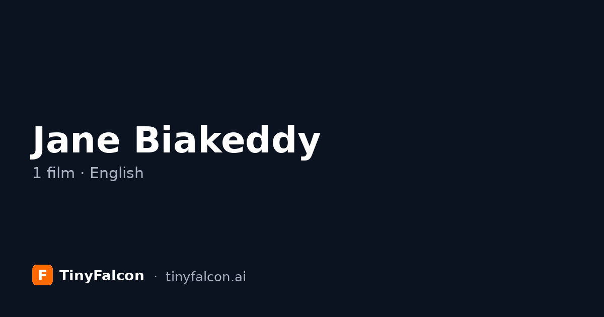 Jane Biakeddy