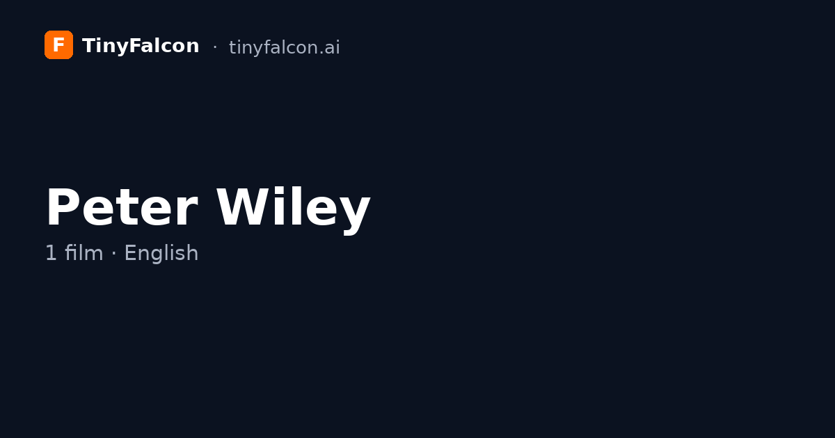 Peter Wiley