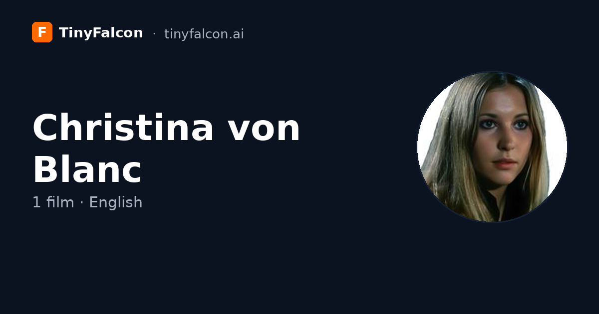 Christina von Blanc
