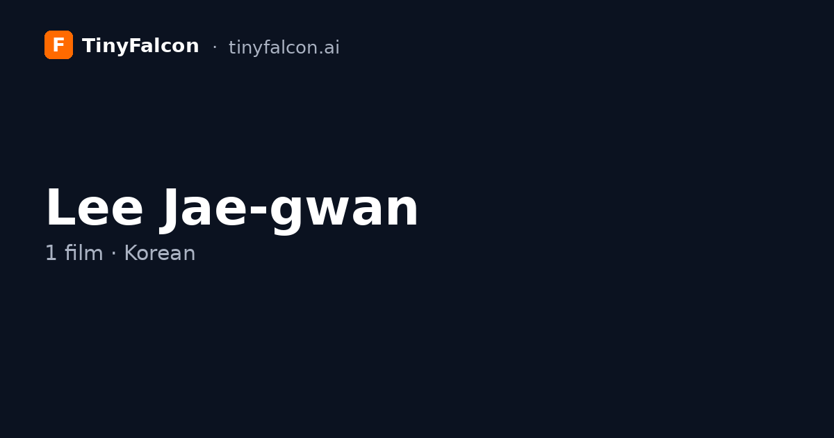 Lee Jae-gwan