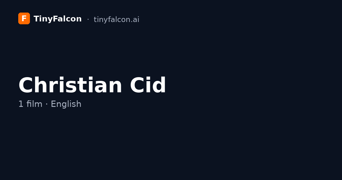 Christian Cid