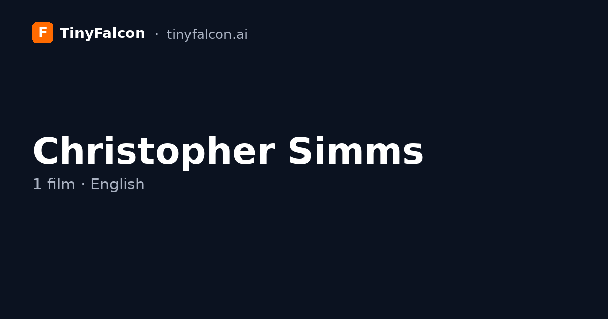 Christopher Simms