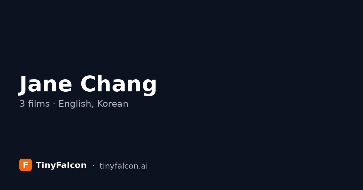 Jane Chang